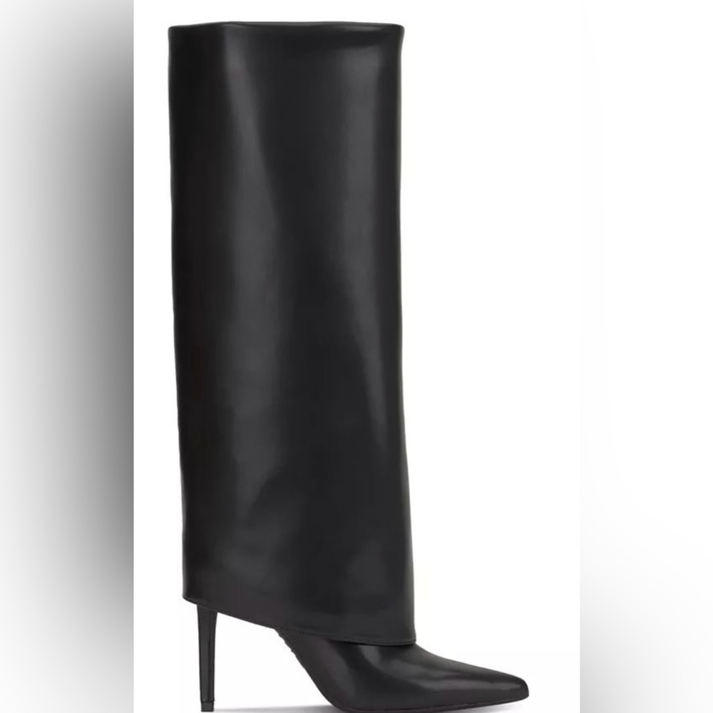 I.N.C Skylar Fold Over Cuffed Dress Boots (Viral Shark boots dupe)